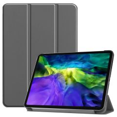 iMoshion Étui de tablette Trifold iPad Pro 11 (2020-2018) - Gris