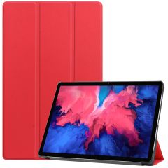 iMoshion Étui de tablette Trifold Lenovo Tab P11 / P11 Plus - Rouge