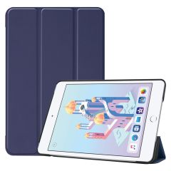 iMoshion Coque tablette Trifold iPad Mini 5 (2019) / Mini 4 (2015) - Bleu