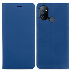 iMoshion Étui de téléphone Slim Folio OnePlus Nord N100 - Bleu foncé