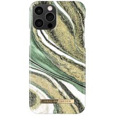 iDeal of Sweden Coque Fashion iPhone 12 (Pro) - Cosmic Green Swirl
