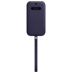 Apple Sacoche en cuir MagSafe iPhone 12 Pro Max - Deep Violet