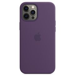 Apple Coque en silicone MagSafe iPhone 12 Pro Max - Amethyst