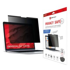Displex Protection d'écran magnetique Privacy Safe pour les ordinateurs portables universels de 14 pouces (16:9)