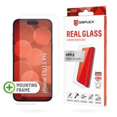Displex Protection d'écran en verre trempé Real Glass iPhone 15 / 15 Pro