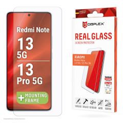 Displex Protection d'écran en verre trempé Real Glass Xiaomi Redmi Note 13 (5G) / Redmi Note 13 Pro (5G)