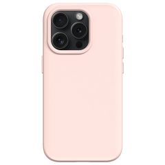RhinoShield ﻿Coque SolidSuit MagSafe iPhone 15 Pro - Classic Blush Pink