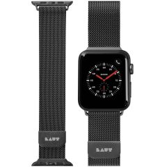 Laut Steel Loop Apple Watch Series 1-8 / SE / Ultra - 42/44/45/49 mm - Noir