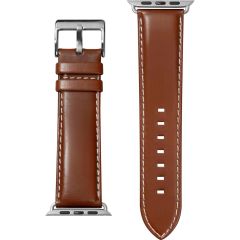 Laut Oxford Leather Apple Watch Series 1-8 / SE / Ultra - 42/44/45/49 mm -Tobacco