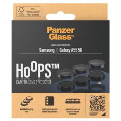 PanzerGlass Protection d'écran camera Hoop Optic Rings Samsung Galaxy A55 - Black