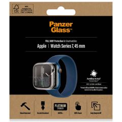 PanzerGlass Coque Full Body Apple Watch Serie 7 - 45 mm - Transparent