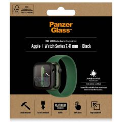 PanzerGlass Coque Full Body Apple Watch Serie 7 - 41 mm - Noir