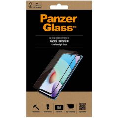 PanzerGlass Protection d'écran en verre trempé Case Friendly Xiaomi Redmi Note 10 (5G) / Redmi 10 - Noir