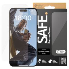 PanzerGlass Protection d'écran SAFE Ultra-Wide Fit iPhone 15 Pro Max