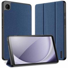 Dux Ducis Coque tablette Domo Samsung Galaxy Tab A9 8.7 pouces - Bleu foncé
