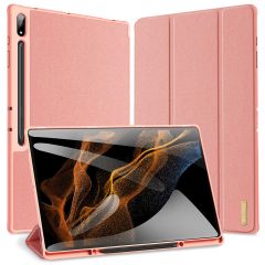 Dux Ducis Coque tablette Domo Samsung Galaxy Tab S9 Ultra / S8 Ultra - Rose