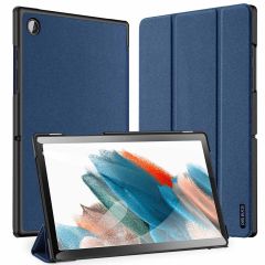 Dux Ducis Étui de téléphone portefeuille Domo Samsung Galaxy Tab A8 (2021) - Bleu