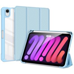 Dux Ducis Étui de téléphone portefeuille Toby iPad mini 6 - Bleu