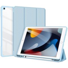 Dux Ducis Étui de téléphone portefeuille Toby iPad 10.2 (2019/2020/2021) - Bleu