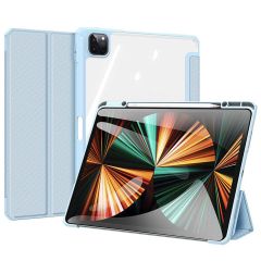 Dux Ducis Étui de téléphone portefeuille Toby iPad Pro 12.9 (2018 / 2020 / 2021 / 2022) - Bleu