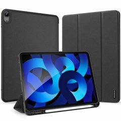 Dux Ducis Étui de téléphone portefeuille Domo iPad Air (2022 / 2020) - Noir