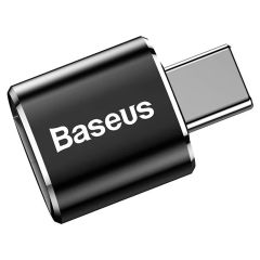 Baseus Adaptateur USB-A vers USB-C - OTG - Noir