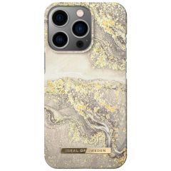 iDeal of Sweden Coque Fashion iPhone 13 Pro - Sparkle Greige Marble