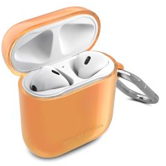 iDeal of Sweden Coque clear Apple AirPods 1 / 2 - Orange Spritz