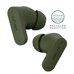 Defunc True ANC Earbuds - ﻿Écouteurs sans fil - Écouteurs sans fil Bluetooth - Avec suppression du bruit ANC - Green