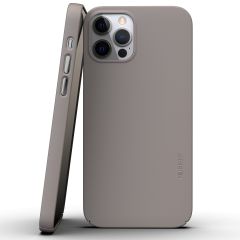 Nudient Coque Thin iPhone 12 (Pro) - Clay Beige