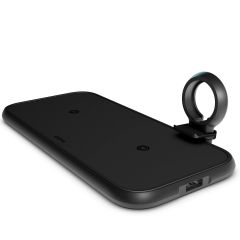 Zens Chargeur sans fil 4-en-1 en aluminium - Chargeur sans fil pour iPhone, AirPods, Apple Watch et iPad - Puissance - 45 Watts 