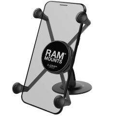 RAM Mounts ﻿Support de téléphone pour tableau de bord de voiture - Universel - Grand - Noir