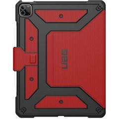 UAG Étui de tablette portefeuille Metropolis iPad Pro 12.9 (2021 / 2022) - Rouge
