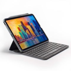 ZAGG Étui de tablette Pro Keys Clavier iPad Pro 12.9 (2018 / 2020 / 2021 / 2022) - Charcoal