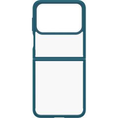 OtterBox Coque arrière Thin Flex pour le Samsung Galaxy Flip 4 - Transparent/Bleu