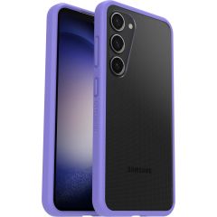 OtterBox Coque arrière React Samsung Galaxy S23 - Clear Purple