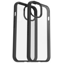 OtterBox Coque arrière React iPhone 15 - Transparent / Noir