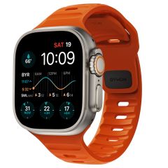 Nomad Bracelet Sport FKM Apple Watch Series 1-9 / SE / Ultra (2) - 42/44/45/49 mm - Orange