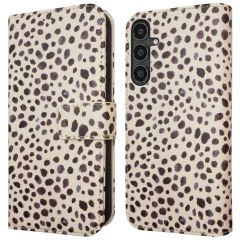iMoshion Étui de téléphone portefeuille Design Samsung Galaxy S23 FE - Black And White Dots
