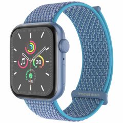 iMoshion Bracelet en nylon⁺ Apple Watch Series 1-9 / SE / Ultra (2) - 42/44/45/49 mm - Marine Blue