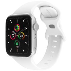 iMoshion Bracelet en silicone⁺ Apple Watch Series 1-9 / SE - 38/40/41 mm - White - Taille S/M