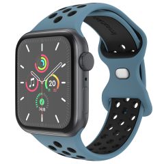 iMoshion Bracelet sport⁺ Apple Watch Series 1-9 / SE - 38/40/41 mm - Taille M/L - Celestial Teal & Black