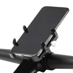 GUB Support de téléphone pour vélo et moto Pro 3 - Réglable - Universel - Aluminium - Noir