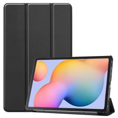 iMoshion Coque tablette Trifold Samsung Galaxy Tab S6 Lite / Tab S6 Lite (2022) - Noir
