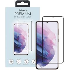 Selencia Protection d'écran ultrasonic sensor premium en verre trempé Samsung Galaxy S21 Plus