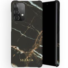 Selencia Coque Maya Fashion Galaxy A52(s) (5G/4G) - Marble Black