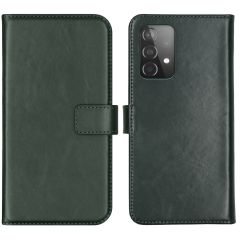 Selencia Étui de téléphone portefeuille en cuir véritable Galaxy A52(s) (5G/4G)