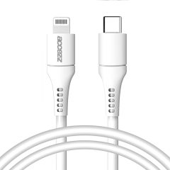Accezz Câble USB-C vers Lightning certifié IMF - 1 mètre - Blanc