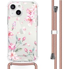 iMoshion Coque Design avec cordon iPhone 13 - Blossom