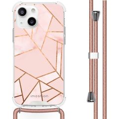 iMoshion Coque Design avec cordon iPhone 13 - Graphic Pink